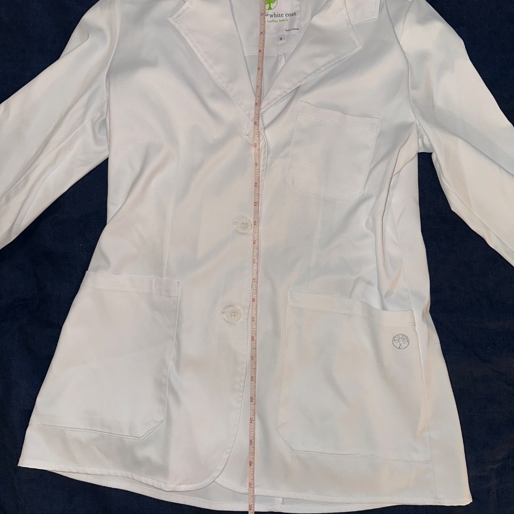 Healing Hands White Lab Coat - Picture 4 of 7